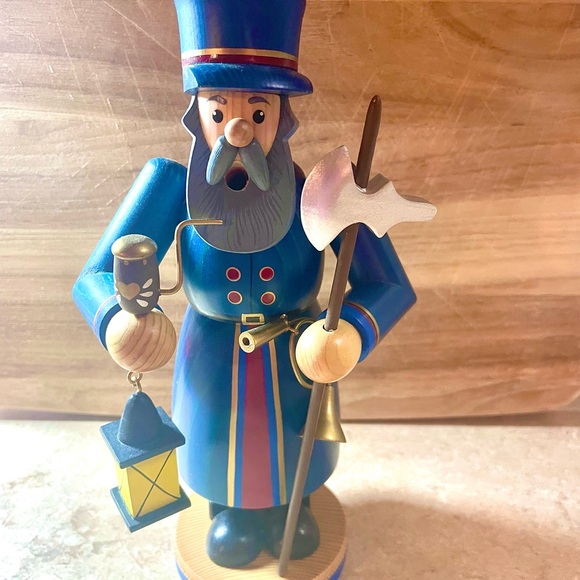 COPY Smoking man.Night Watchman hand made .Old World Christmas. 17 th century - Picture 4 of 8